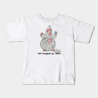 'SAll Wrapped Up, Boss Kids T-Shirt